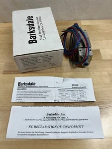 BARKSDALE 9692X SERIES FLAMEPROOF PRESSURE SWITCH 9692X-1CC-2-ALKW36- 15000 PSIG - Picture 1 of 12