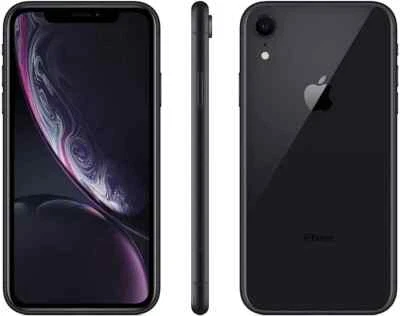 Smartphone Apple iPhone XR 64GB Negro (AT&T y GSM Desbloqueado) A1984 MUY BUENO Foto 1 de 2