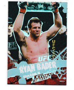 Ryan Bader 2010 Topps UFC Main Event The Ultimate Fighter Insert Card # TT38