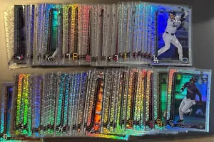 2025 Topps Series 1 & 2 Logo Foil Pattern Singles Pick Your Card Save 15% - Picture 1 of 183