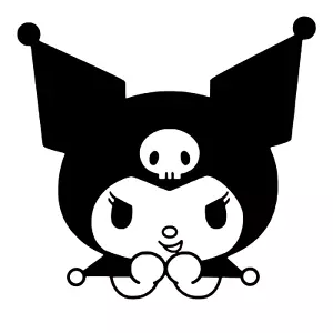 Hello Kitty Kuromi Giggle Decal Sticker Car Sticker Permanent Outdoor Vinyl - Picture 1 of 14