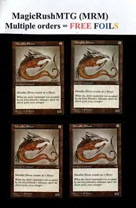 *MRM* ENGLISH 4x Slivo�de M�tallique - Metallic Sliver Tempest MTG TMP - Picture 1 of 1