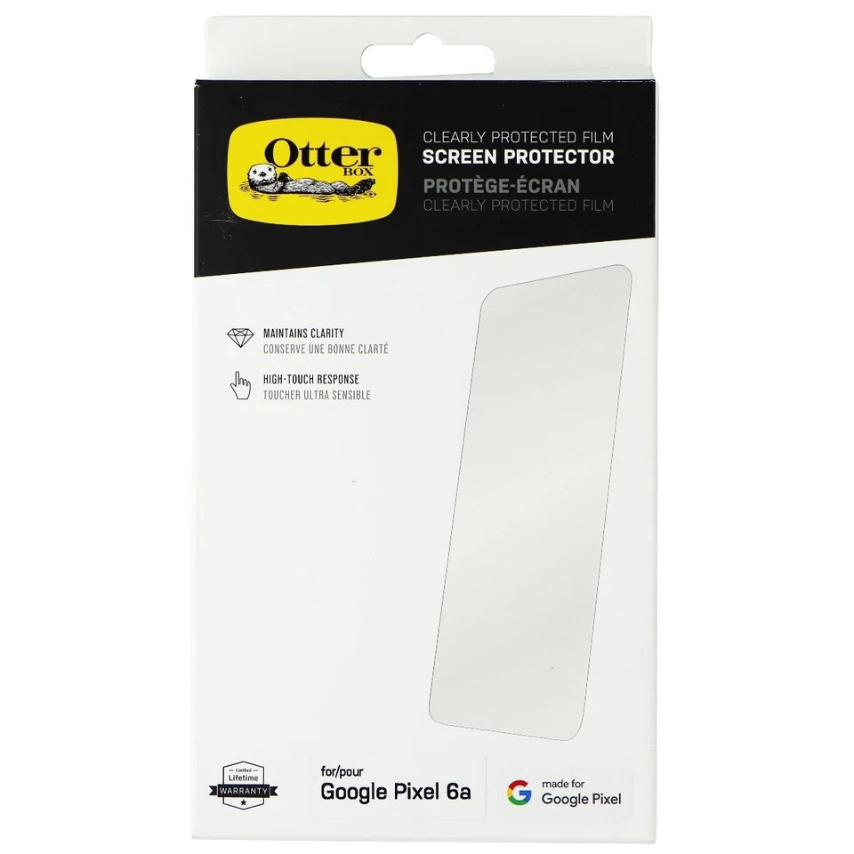 Protector de pantalla OtterBox serie de películas claramente protegidas para Google Pixel 6A Foto 1 de 1