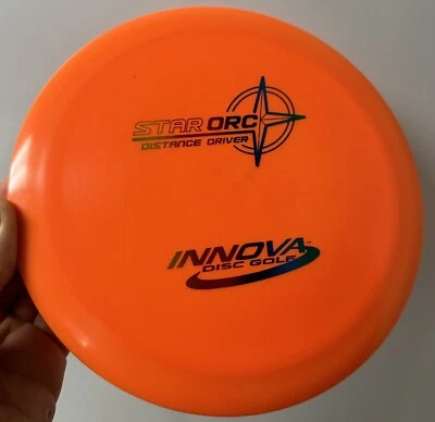 PFN Star Orc New Rare Innova Disc Golf Patent Numbers Driver OOP Nate Sexton - Image 1 of 3