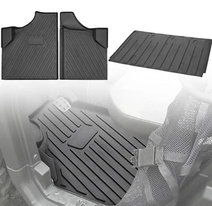 UTV Front +Rear Floor Bed Liner Mat for Can Am Defender HD5/8/10 2016-2025 - Picture 1 of 12