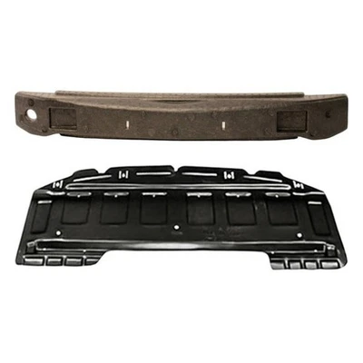 For Chevy Spark EV 2014-2015 Alzare 2-Pc Front Bumper Impact Absorber Kit - Image 1 of 4