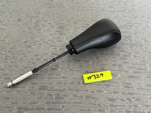 Volvo S60 XC90 V70XC  OEM Shifter Knob Black Leather  #329 - Picture 1 of 9