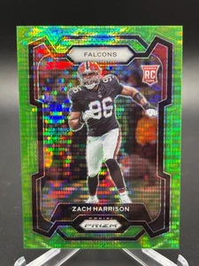 2023 Prizm Zach Harrison Rc Rookie Green Pulsar No. 306 - Picture 1 of 10