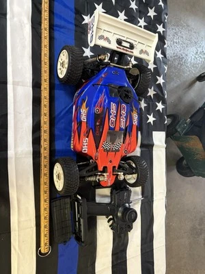 NEW / VINTAGE LOGICS SHO R/C Buggy 1/8 Scale: W/O Transmitter - Image 1 of 4