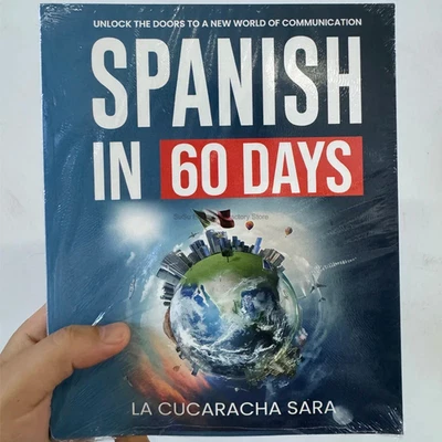 Spanish in 60 Days: The Language Learning Workbook to Help You Speak Just.. Foto 1 de 4