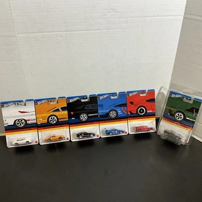 NUEVO 2024 Hot Wheels Walmart exclusivo Porsche conjunto de 6 - con persecución  Foto 1 de 4