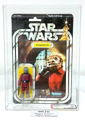 AFA 85 NM + Star Wars - 21 назад "A" - SNAGGLETOOTH - Kenner 1979 - прозрачный пузырь - Изображение 1 из 4