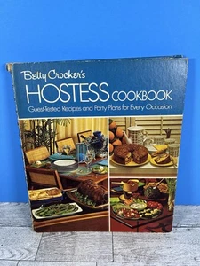 Betty Crocker's Hostess Cookbook 1970 Spiral Hardcover - Picture 1 of 9