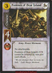 Footmen of Bear Island #8 [Crown of Suns] Game of Thrones ENG - Picture 1 of 2