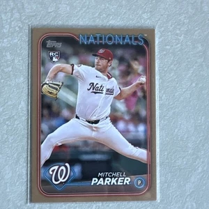 2024 Topps Update Series - Gold #US5 Mitchell Parker /2024 (RC) - Bild 1 von 2