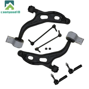 K750389 Front Lower Control Arm Tie Rods Kit 10-12 For Ford Flex Taurus Lincoln - Picture 1 of 8
