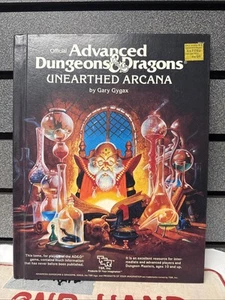 Advanced D&D Unearthed Arcana | TSR Games Gary Gigax | 1985 1st Print/Edition - Picture 1 of 17