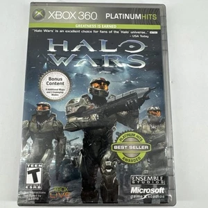 Halo Wars Xbox 360 (2009, Platinum Hits Edition) Tested Working w/Manual - Picture 1 of 12