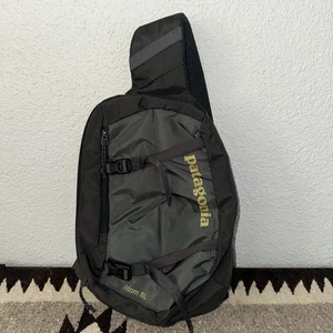 Patagonia Atom Sling 8L Rucksack Umhängetasche grau/grün - neu ohne Etikett - Bild 1 von 11
