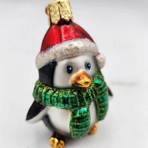 Playful Penguin 3" Ornamento 2010 Viejo Mundo Navidad OWC Invierno  - Imagen 1 de 16