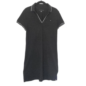 Abito donna polo tennis/golf Tommy Hilfiger M nero vacanza - Foto 1 di 7