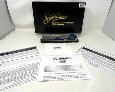 Bachmann Spectrum 83505 HO Locomotive 8-40CW Dash CSX 7661 DCC Open Box NEW - Image 1 of 4
