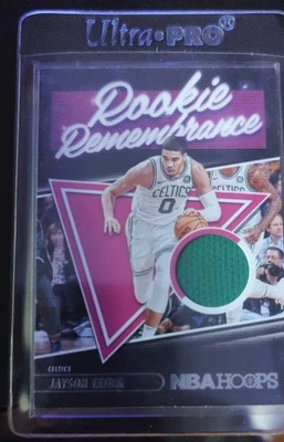 2021-22 Panini NBA Hoops - Rookie Remembrance Jayson Tatum #RR-JAY (MEM) - Image 1 of 2