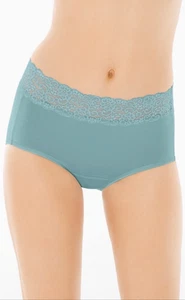 Soma Embraceable Super Soft Hipster L XL Jaded Green Spitzenbund - Bild 1 von 2