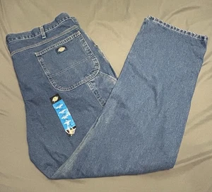 Pantalones de mezclilla Dickies Carpenter 42/34 para hombre nuevos con etiquetas VER FOTOS - Imagen 1 de 10