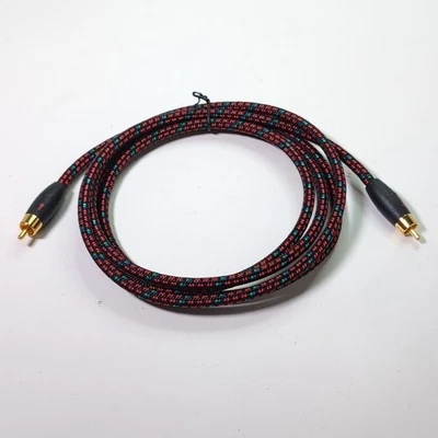 CinemaQuest AudioQuest VDM-X Digital Coaxial Audio Cable 6FT - Image 1 of 2