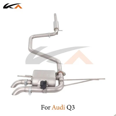 KA Escape Catback Para Audi Q3 1.4T seção traseira de aço - Imagem 1 de 4