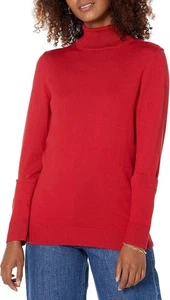 Amazon Essentials Damen Langarm Rollkragen Pullover Rot XL - Bild 1 von 2