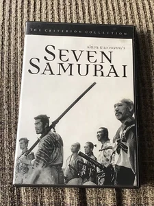 SEVEN SAMURAI 1954 DVD CRITERION COLLECTION AKIRA KUROSAWA - Picture 1 of 6