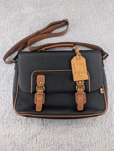 Y2K ALDO Messenger Briefcase Shoulder Bag Office Commuter Academia Laptop - Picture 1 of 8