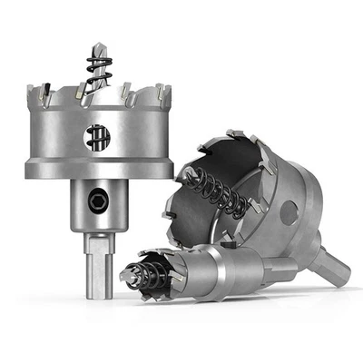 12mm-120mm TCT Hartmetall Lochsäge Bohrer Bi Metall Cut Bits Edelstahl Schneiden - Bild 1 von 4