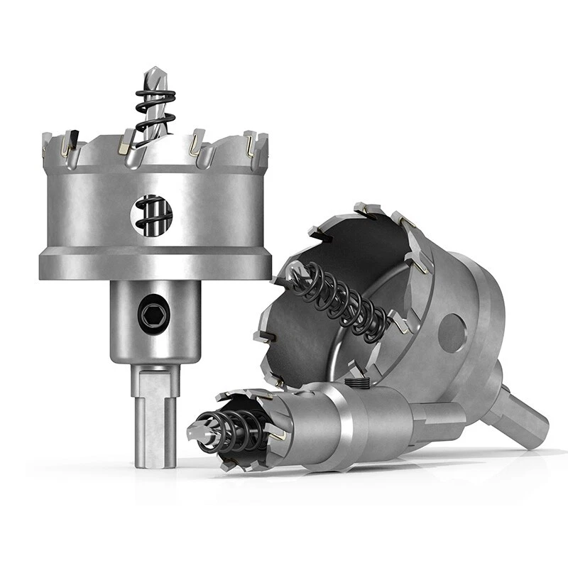 12mm-120mm TCT Hartmetall Lochsäge Bohrer Bi Metall Cut Bits Edelstahl Schneiden - Bild 1 von 4