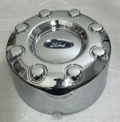2005 - 2016 OEM Ford F350 DRW Chrome REAR Wheel Center Hub Cap 5C34-1A096-XC - Image 1 of 4