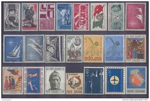 1965 ITALIA ANNATA COMPLETA 22 VALORI MNH ** - Picture 1 of 1