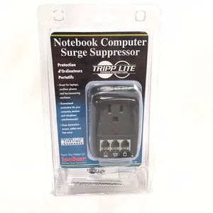 Tripp Lite SMP Notebook Computer Surge Suppressor with RJ11 line NEW in Box - Picture 1 of 3