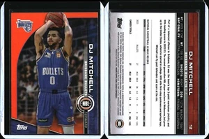 23/24 2023-24 Topps NBL Naranja #12 DJ Mitchell Brisbane Bullets /25 - Imagen 1 de 1
