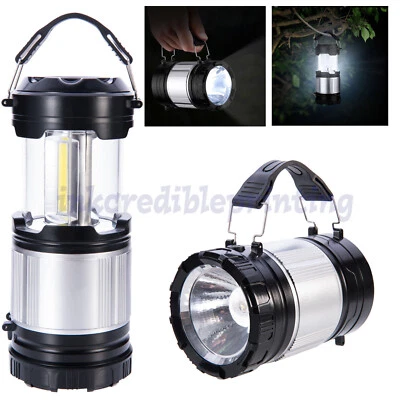 EBEY EXPRESS 2 in 1 LED Camping Lantern, Cob Light Ultra Bright Collapsible Lamp Portable