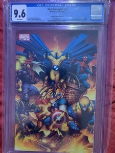 New Avengers #1 CGC 9.6 1st app Spider-Woman Sentry Quesada Variant Cover Marvel - Picture 1 of 2