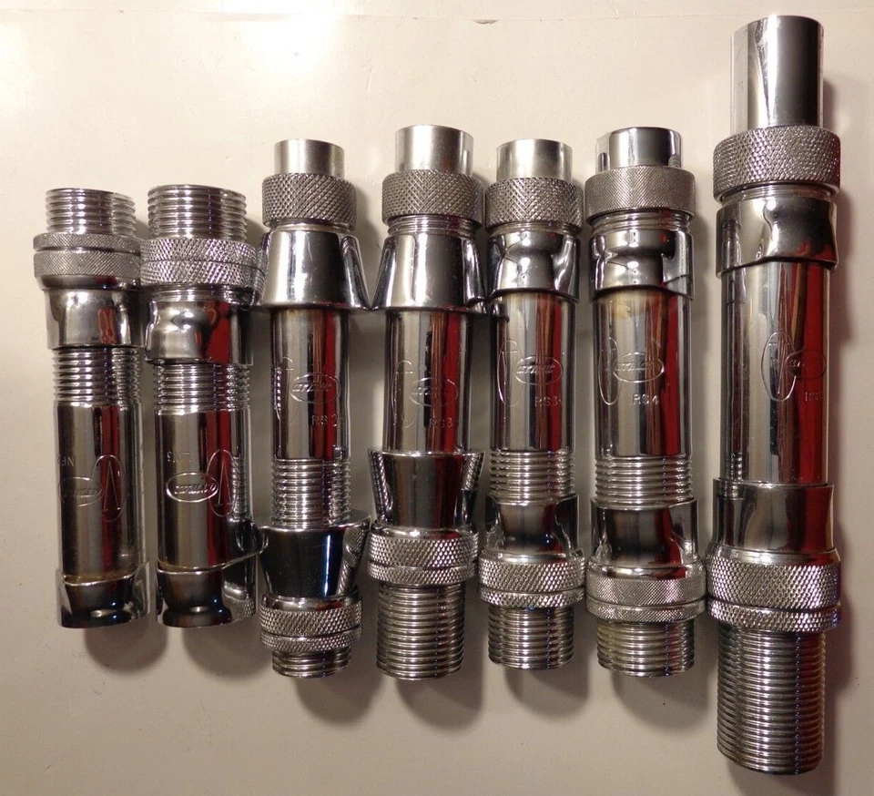 Nuevo asiento de carrete de caña de pescar vintage Varmac/Lakeland latón cromado (elige el tamaño) Foto 1 de 1