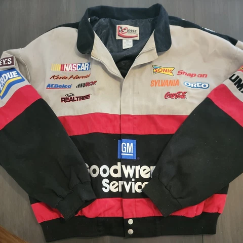 Chase Authentics NASCAR Kevin Harvick GM Goodwrench Delco Snap-On Jacket XXL Cover