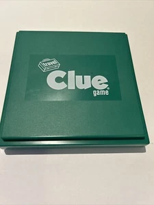 Clue Travel Board Game Vintage Parker Brothers Game Classic Detective COMPLETE - Picture 1 of 3