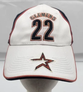 Chapeau casquette réglable vintage des années 2000 Houston Astros Roger Clemens #22 DP85 - Photo 1/7