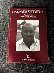 Malcolm Marshall - Famous Cricketers - Innings By Innings - ACS - Hampshire - Picture 1 of 1