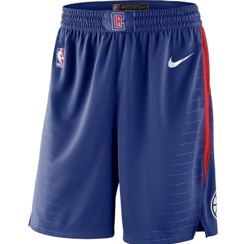 Nike LA Clippers Royal 2 Icon Edition Swingman Shorts Size Small Blue/White $80 Cover