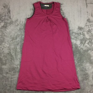 Ibex Dress Womens Medium Merino Wool Purple Sleeveless V-Neck Pockets USA - Bild 1 von 15