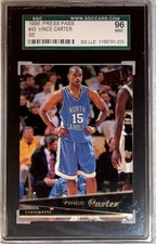 1999 Press Pass SE NBA Basketball Rookie Vince Carter #43 Graded SGC Mint 96